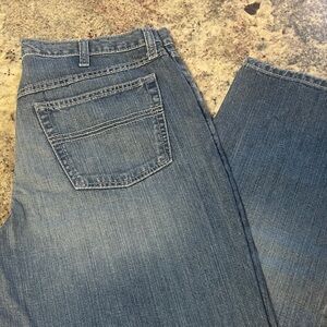 Cinch Men's size 38x34 MEN'S BLACK LABEL 2.0 RIGID - MEDIUM STONE